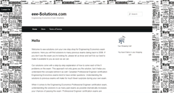 Desktop Screenshot of eee-solutions.com