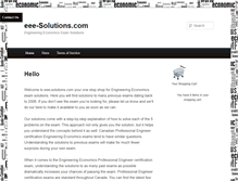Tablet Screenshot of eee-solutions.com